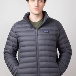 Patagonia Men's Down Sweater Jacket (LG/Gray)